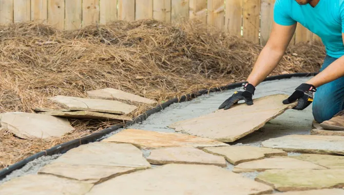 Can You Lay Flagstone on Dirt?
