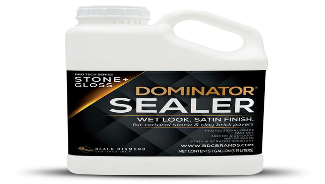 DOMINATOR SEALER, Stain Finish, Wet Look, Clay Brick, and Stone Sealer