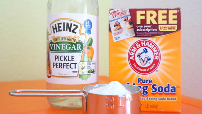 Deep Cleaning Solution – Vinegar and Baking Soda: