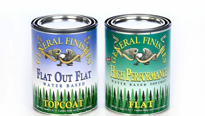 General Finishes High-Performance Water Based Topcoat