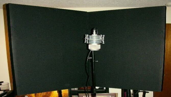 How To Build An Acoustic Panel Vocal Booth