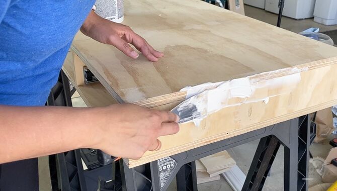 How To Seal Plywood For Painting