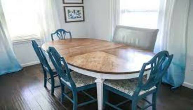 How to Finish Kitchen Table?