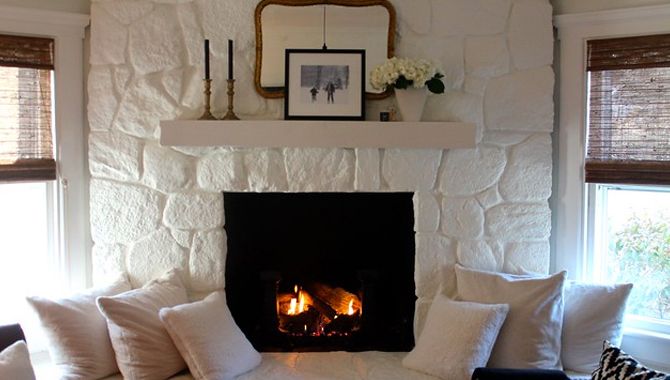 How to Remove Paint from a Stone Fireplace 1