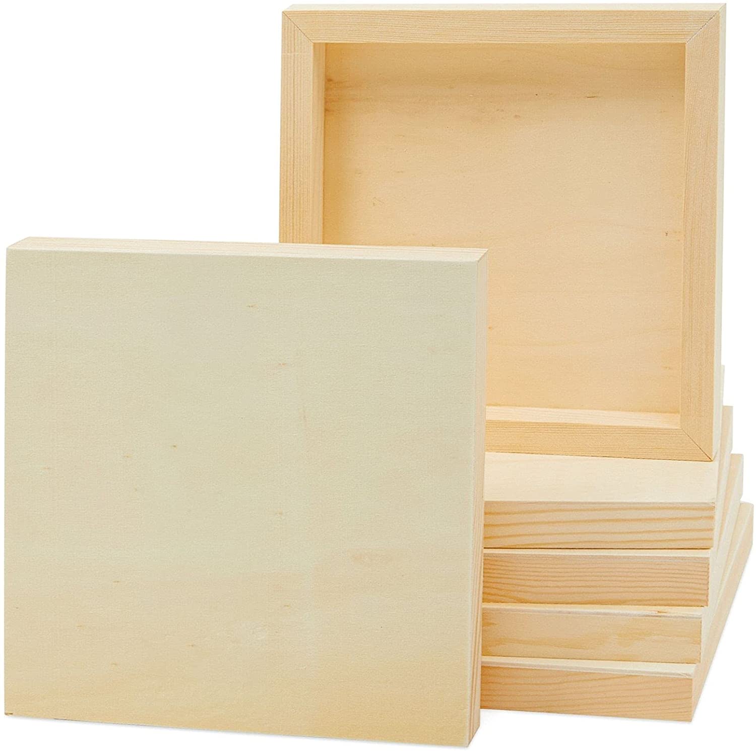 Juvale 8x8 Wood Panel Boards