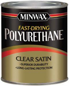 Minwax 63010444 Fast Drying Polyurethane Satin