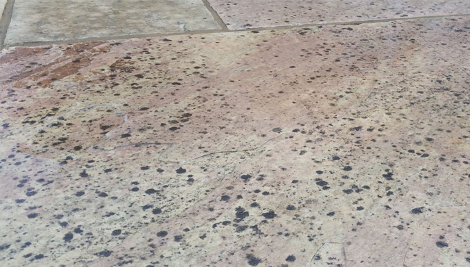 Remove Black Stains from Concrete