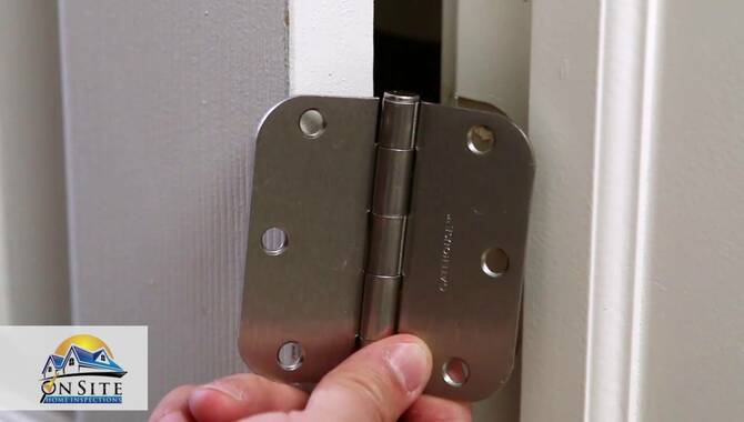 Replace the Door Hinge Assembly