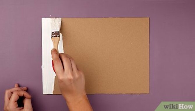 Sealing Your Painted Cardboard