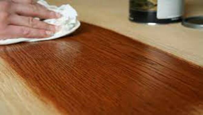 Steps Of How To Sand Between Coats Of Stain