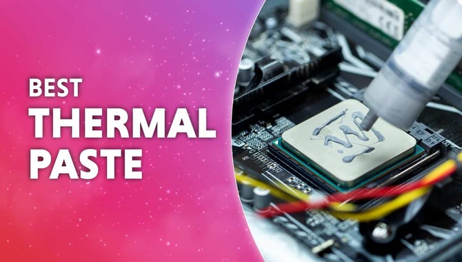 Thermal Paste to the Rescue