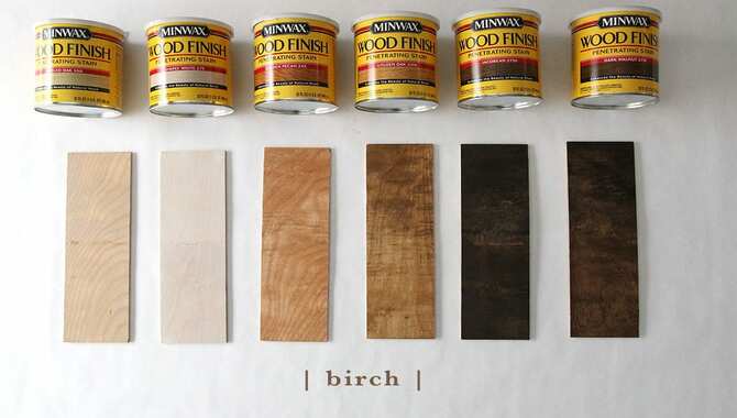 Type of Wood Stain: