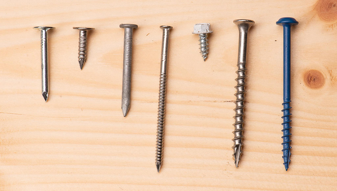 What Is Best For Metal Fencing - Nails Or Screws