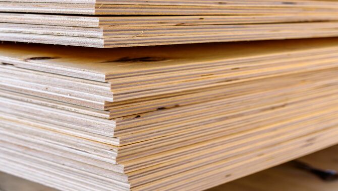 What Is Sanded Plywood Used For