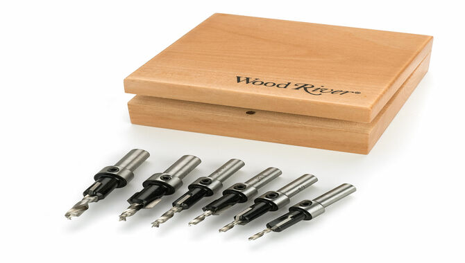 Woodriver Fractional Inch Brad Point Drill Bits Set