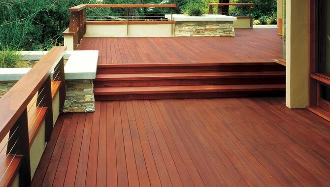 Different Types Of Deck Stains