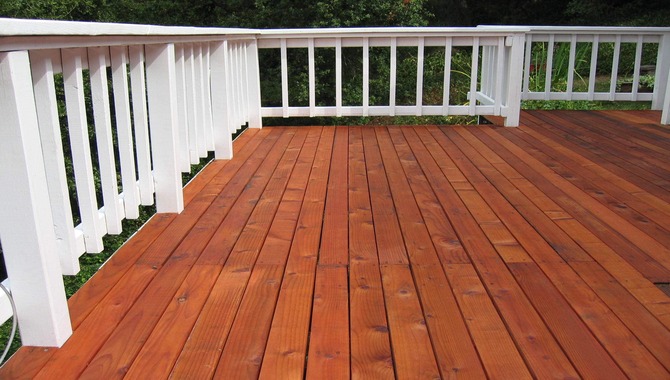 Four Popular Deck Stain Colors