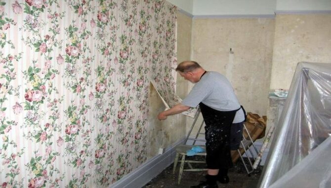 How To Remove An Underlayer From Wallpaper With Heat And Pressure 