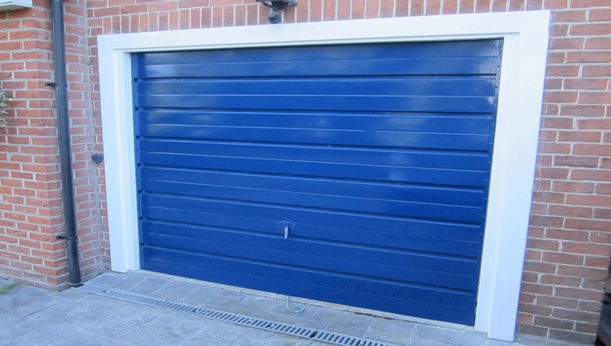 How To Remove Garage Door Paint Without Sticking