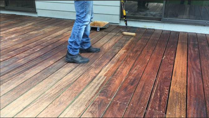 How To Test A Deck Stain Color