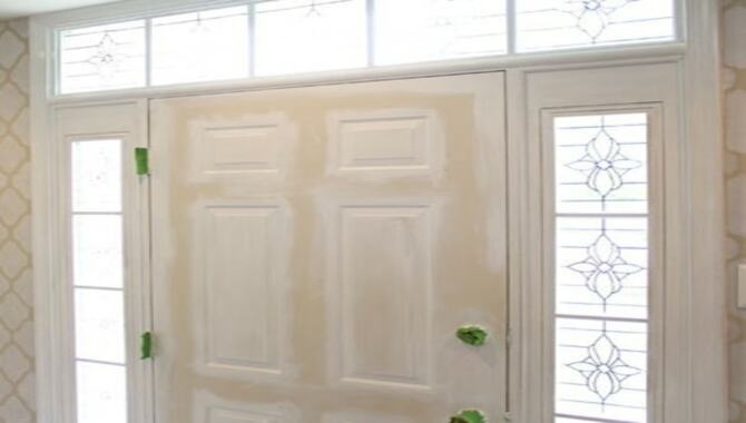 How to Prime and Paint a Fiberglass Door: