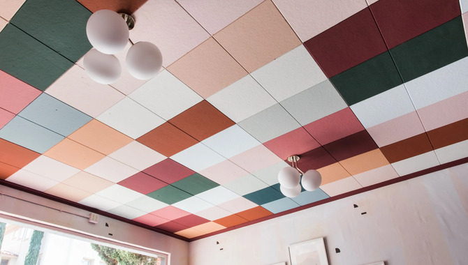 Paint For Drop Ceiling Or Acoustic Tiles