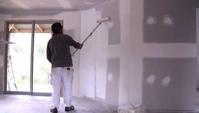 Painting Over Drywall
