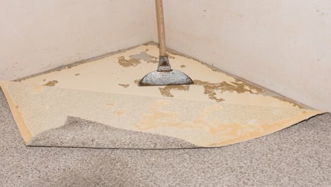 Reasons To Remove Glued-Down Outdoor Carpet From Concrete Floor.