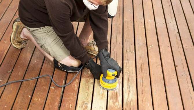 Should You Sand A Deck Before Staining