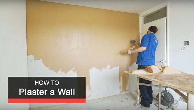 Simple Steps To Skim Plastering A Wall