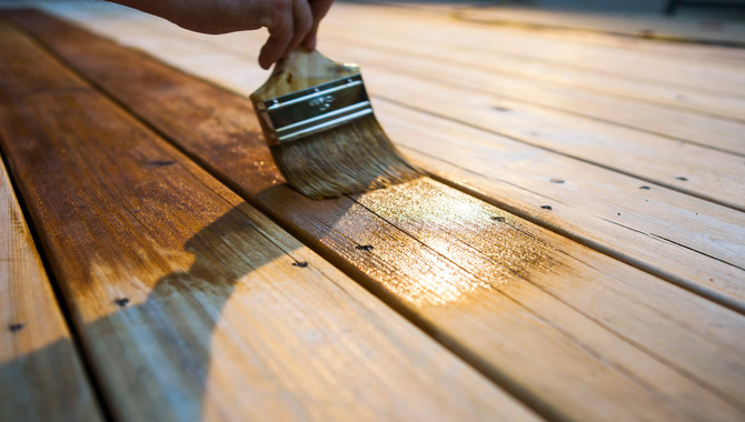 Staining Wood