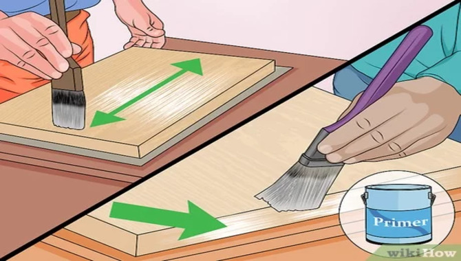 Step-By-Step Process Of Painting MDF
