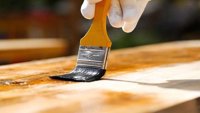 Surface Coating For Wood Stain