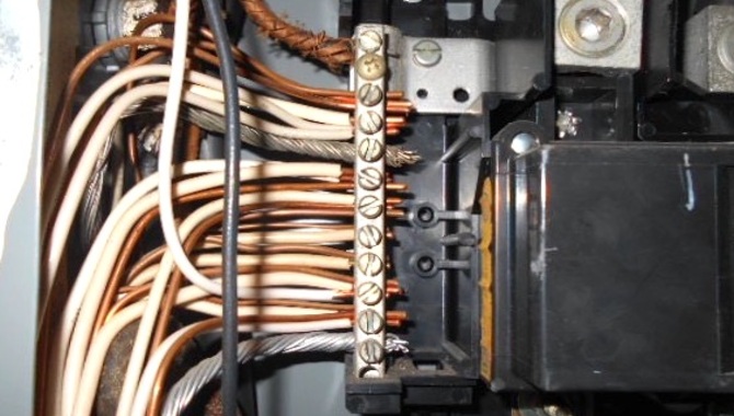 Terminating The Ground Wire At The Sub Panel