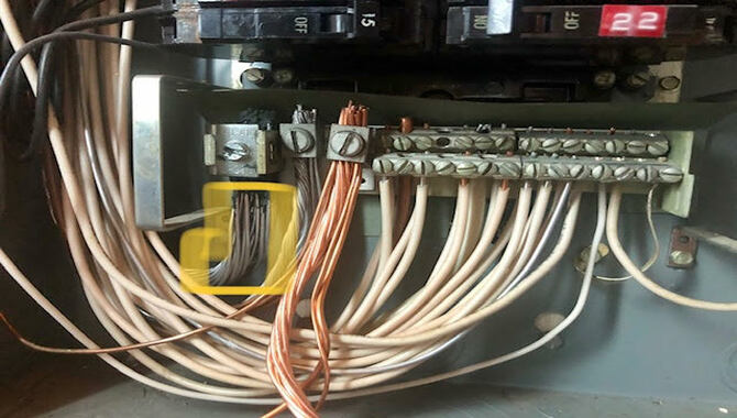 The Steps involved in Splicing Ground Wire in-Between Main and Sub Panel