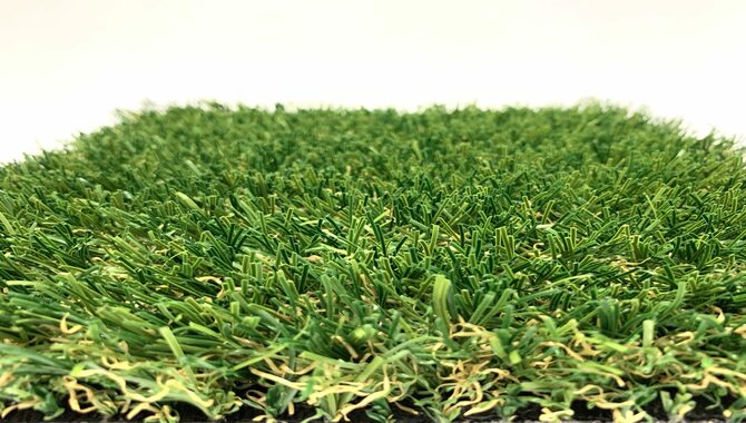The Various Types Of Artificial Turf