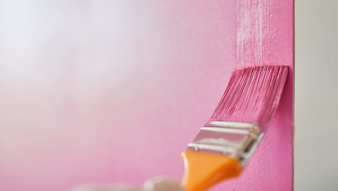 Use A Brush To Apply The Paint Evenly