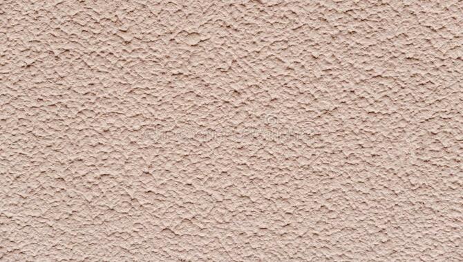 What Are The Causes Of Sand Textured Paint On A Wall?