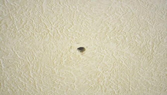What Causes A Hole In The Ceiling