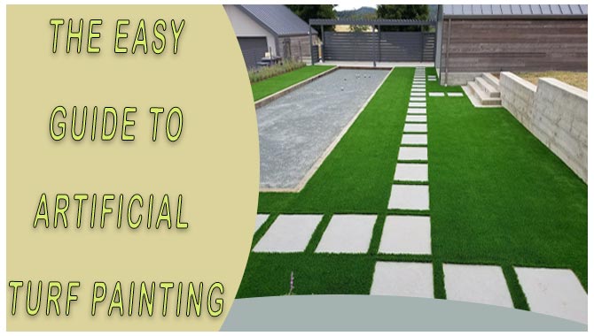 Artificial Turf Painting