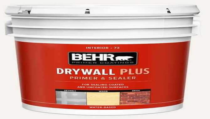 Choosing The Best Drywall Primer