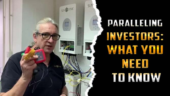 Paralleling Investors: What You Need To Know