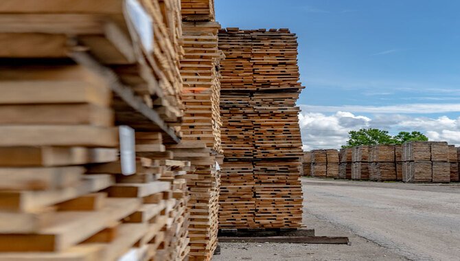 Fire-Dried Lumber
