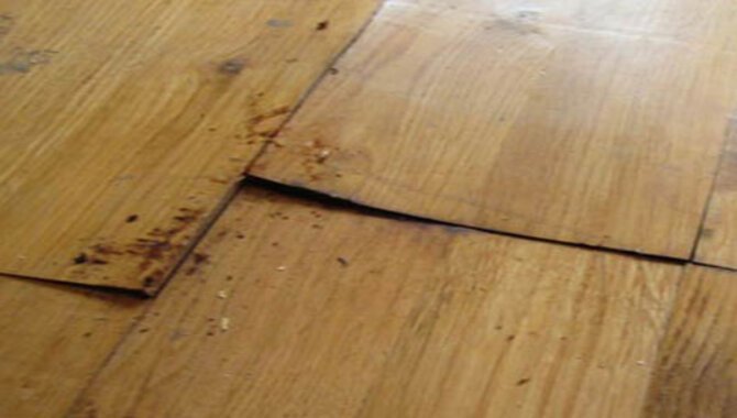 Fixing Water-Damaged Wood Floor Without A Sealer