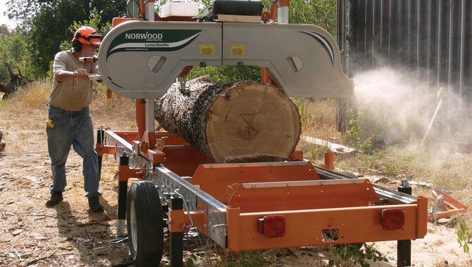 How Does A Portable Sawmill Work
