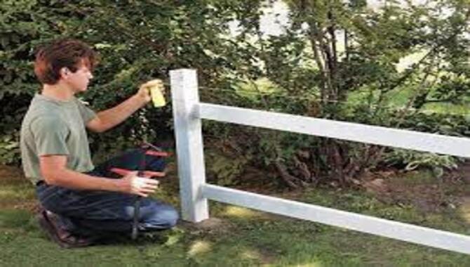 Measure The Height Of The Fence Post