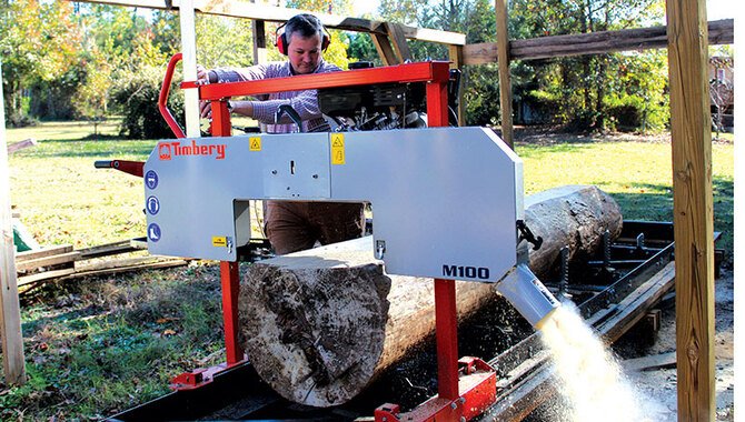 Set Up Your Sawmill And Get To Work