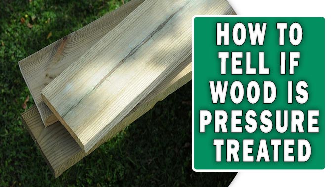 How To Tell If Wood Is Pressure Treated