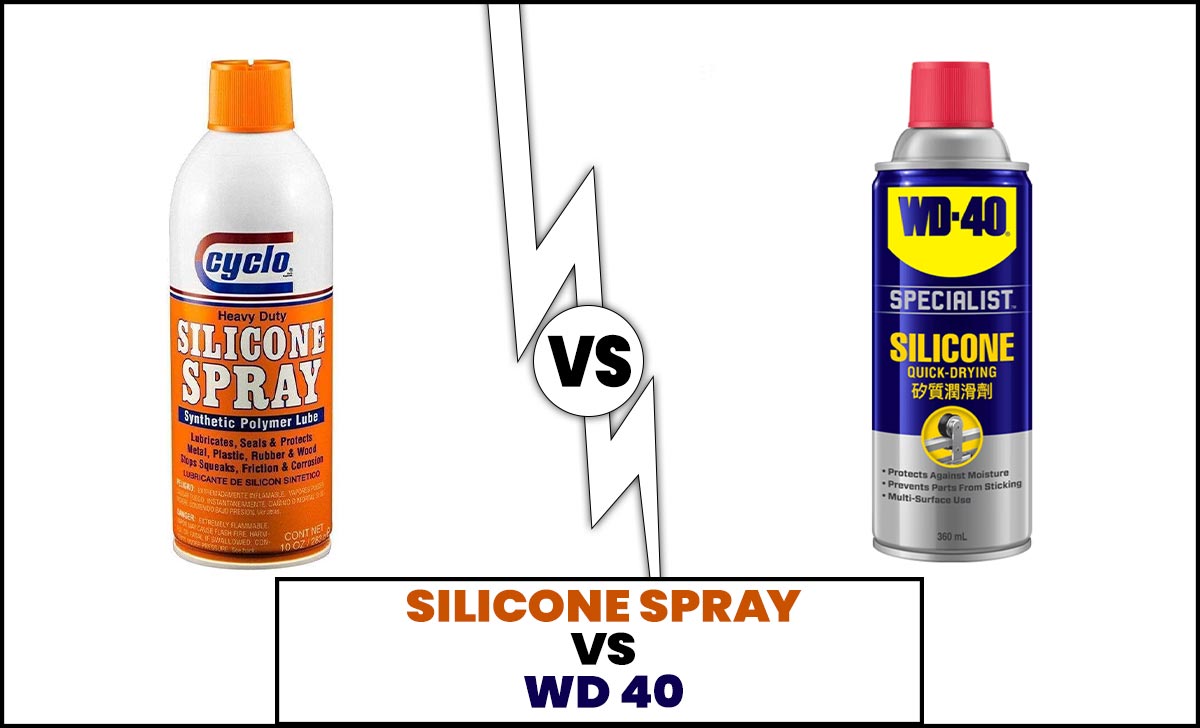 Silicone Spray Vs. WD 40