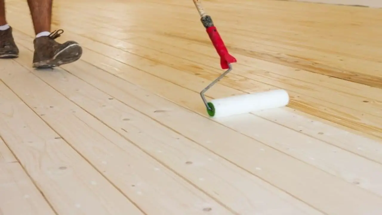 Use A Roller To Apply Poly